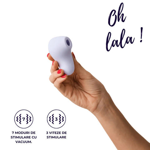 My Best Friend by Mon Amour – Stimulator clitoridian cu tehnologie vacuum. 3 intensități, 7 frecvențe, silicon hipoalergenic și încărcare magnetică. Plăcere fără contact direct.