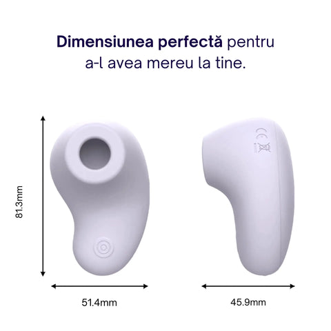 My Best Friend by Mon Amour – Stimulator clitoridian cu tehnologie vacuum. 3 intensități, 7 frecvențe, silicon hipoalergenic și încărcare magnetică. Plăcere fără contact direct.