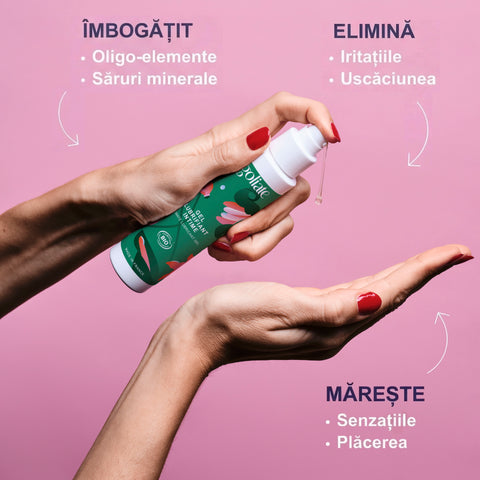 Lubrifiant intim bio pe bază de apă, vegan, fabricat în Franța | Goliate
