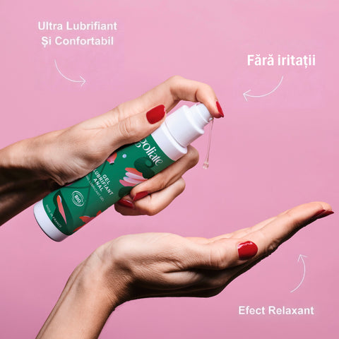 Lubrifiant anal bio pe bază de apă pentru confort optim, vegan | Goliate