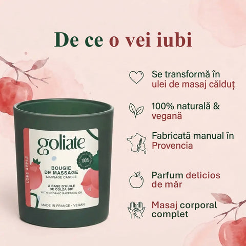 LUMÂNARE PENTRU MASAJ - O EXPERIENȚĂ SENZORIALĂ COMPLEXĂ