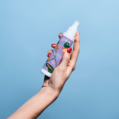 Ulei de Masaj Organic GOLIATE | Efect Afrodisiac | Gel Cosmetic Relaxant | Masaj Senzorial în Cuplu | Pentru Femei și Bărbați | 100 ml