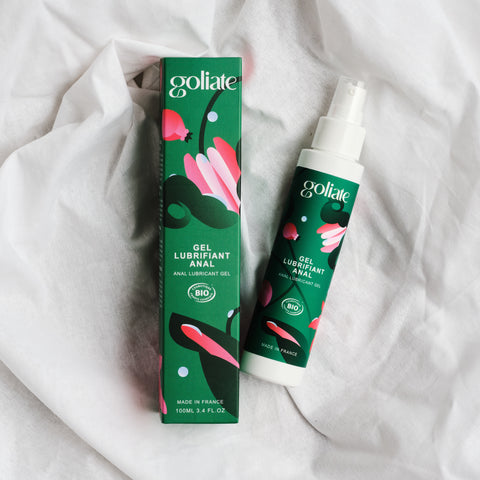 Lubrifiant anal bio pe bază de apă pentru confort optim, vegan | Goliate