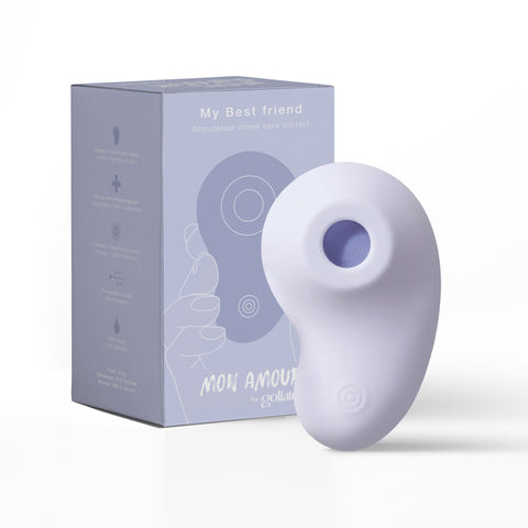 My Best Friend by Mon Amour – Stimulator clitoridian cu tehnologie vacuum. 3 intensități, 7 frecvențe, silicon hipoalergenic și încărcare magnetică. Plăcere fără contact direct.