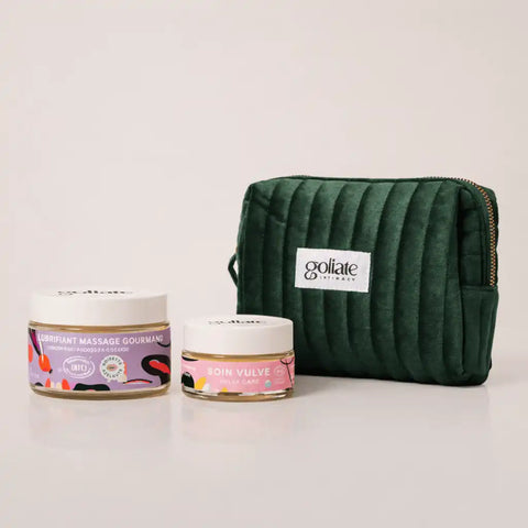 Balsam Intim Regenerant pentru zona intimă + Cremă Gourmet Couple  + Free Pouch