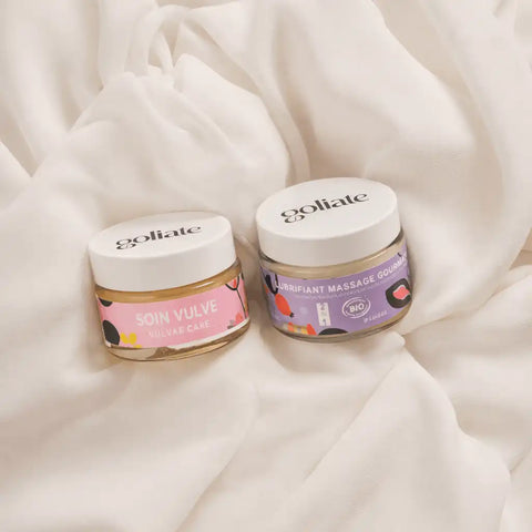 Balsam Intim Regenerant pentru zona intimă + Cremă Gourmet Couple  + Free Pouch