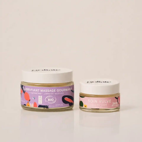 Balsam Intim Regenerant pentru zona intimă + Cremă Gourmet Couple  + Free Pouch