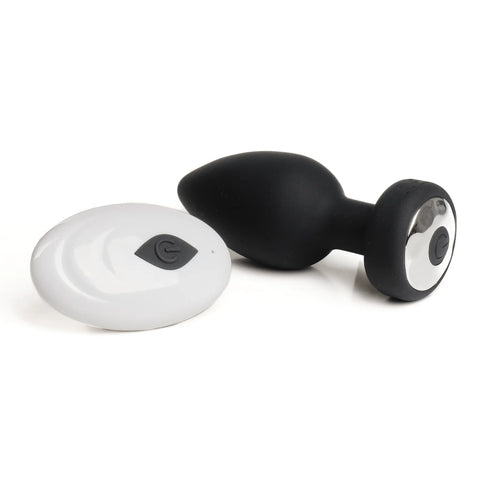 Plop- Plug Anal Vibrator cu Telecomandă | 10 Moduri de Vibrație | Telecomandă pentru Stimulare Personalizată
